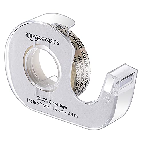 Basics Double Sided Permanent Tape with Dispenser, Set