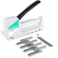 Modern HAUSHOF Light Duty Staple Gun, Upholstery Staple Gun Essentials