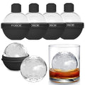 Minimalist Silicone Ice Ball Molds for Whiskey - Set