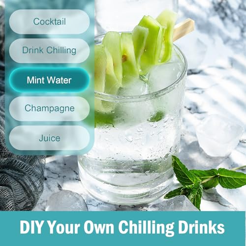 Classic 3 Pack Ice Cube Trays with Lid for Freezer, pliable