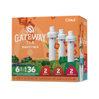 Refreshing Electrolyte Gateway Tea 6-Pack Variety Pack HM0F - Sugar-Free Fruit Flavor Cartridge Refill - Default Title