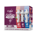 Refreshing Electrolyte GoSip 6-Pack Variety Pack CB6Q - Zero-Calorie Multi-Flavor Sip Pods for Water Bottle - Default Title