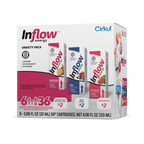 Zero-Calorie Inflow Energy 6-Pack Variety Pack VCUW - Sugar-Free Fruit Flavor Cartridge Refill - Default Title