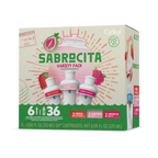 Sugar-Free Sabrocita 6-Pack Variety Pack E8JI - Vitamin-Infused Natural Refreshing Flavor Core - Default Title