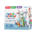 Zero-Calorie Wild Splash 6-Pack Variety Pack 2TB7 - Zero-Calorie Multi-Flavor Sip Pods for Water Bottle - Default Title