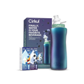 Deliciously Squishy 32oz. Chameleon Stainless Steel Bottle Starter Kit 95KR - Squishy Dohnut Sweet Treat Shaped Stress Toy - Default Title