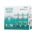 Natural Fruit Flavored Accel 6-Pack Variety Pack IZ9I - Electrolyte Hydration Enhanced Taste Cartridges - Default Title