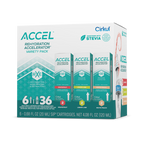 Natural Fruit Flavored Accel 6-Pack Variety Pack IZ9I - Electrolyte Hydration Enhanced Taste Cartridges - Default Title