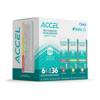 Natural Fruit Flavored Accel 6-Pack Variety Pack IZ9I - Electrolyte Hydration Enhanced Taste Cartridges Detail