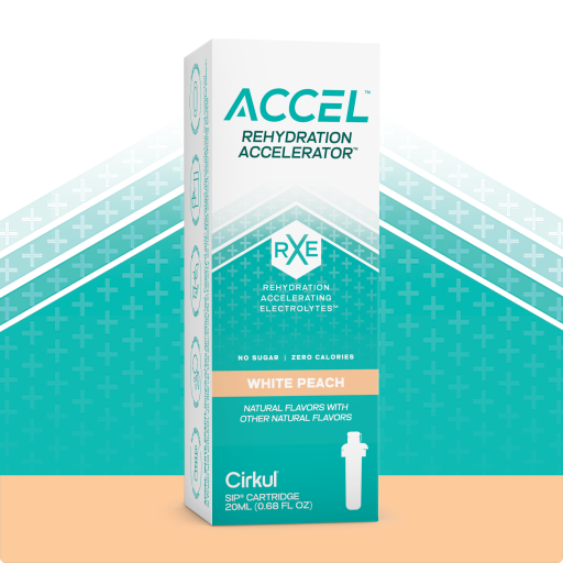 Refreshing Electrolyte Accel White Peach PJ1B - Sugar-Free Fruit Flavor Cartridge Refill - Default Title