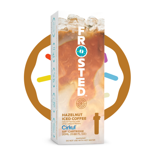 Zero-Calorie Frosted Hazelnut Iced Coffee IXOP - Electrolyte Hydration Enhanced Taste Cartridges - Default Title