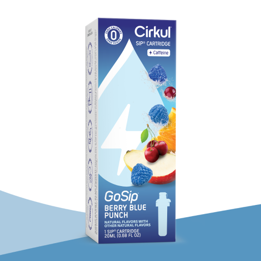 Vitamin-Infused GoSip Berry Blue Punch YSFQ - Vitamin-Infused Natural Refreshing Flavor Core - Default Title