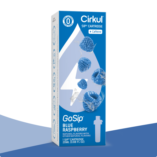 Sugar-Free GoSip Blue Raspberry H0T9 - Vitamin-Infused Natural Refreshing Flavor Core - Default Title
