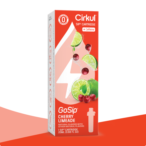 Refreshing Electrolyte GoSip Cherry Limeade 1XY7 - Sugar-Free Fruit Flavor Cartridge Refill - Default Title