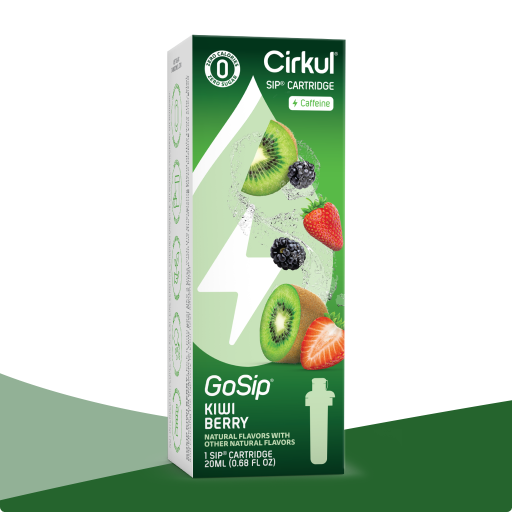 Sugar-Free GoSip Kiwi Berry FTUR - Zero-Calorie Multi-Flavor Sip Pods for Water Bottle - Default Title