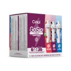 Refreshing Electrolyte GoSip 6-Pack Variety Pack CB6Q - Zero-Calorie Multi-Flavor Sip Pods for Water Bottle Detail