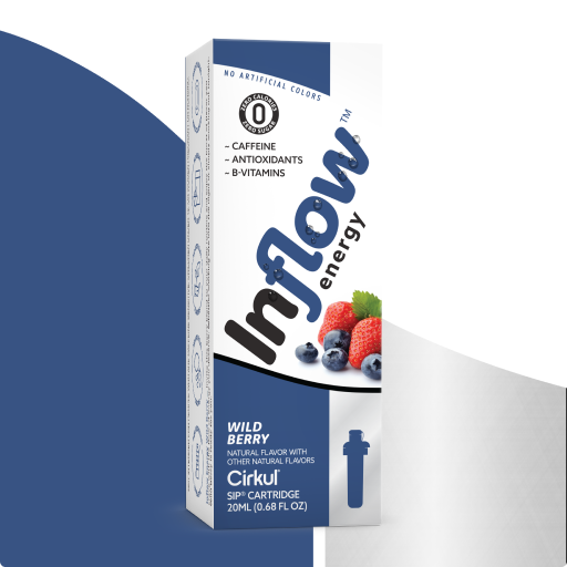 Zero-Calorie Inflow Energy Wild Berry VQ6U - Vitamin-Infused Natural Refreshing Flavor Core - Default Title