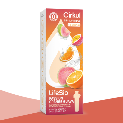 Sugar-Free LifeSip Passion Orange Guava 375X - Sugar-Free Fruit Flavor Cartridge Refill - Default Title