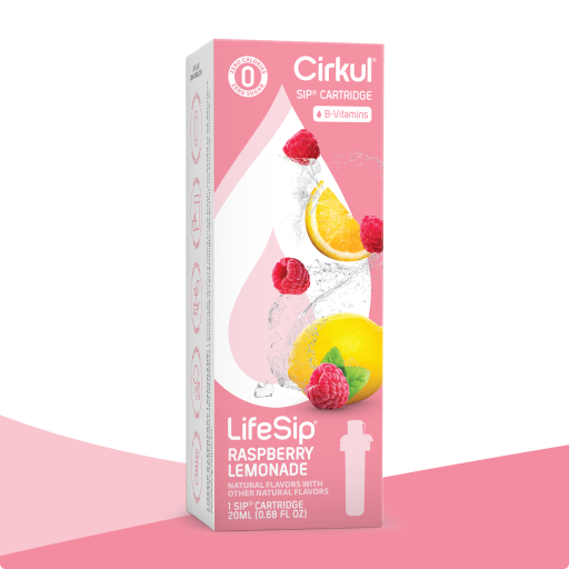Sugar-Free LifeSip Raspberry Lemonade OTKN - Zero-Calorie Multi-Flavor Sip Pods for Water Bottle - Default Title