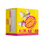 Zero-Calorie Squeeze Lemonade 6-Pack Variety Pack 3TLS - Vitamin-Infused Natural Refreshing Flavor Core Detail