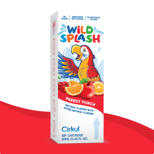 Refreshing Electrolyte Wild Splash Parrot Punch RQMG - Electrolyte Hydration Enhanced Taste Cartridges - Default Title
