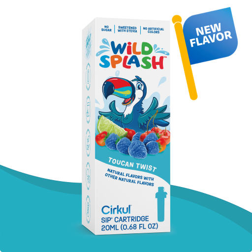Sugar-Free Wild Splash Toucan Twist PF3X - Electrolyte Hydration Enhanced Taste Cartridges - Default Title